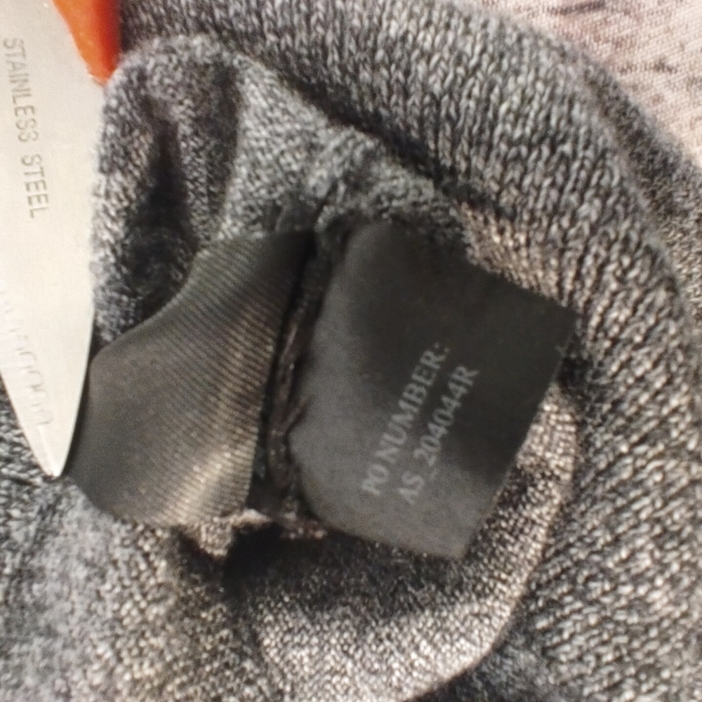 All Saints Mens Ivar Merino Wool Grey Sweater XL - Picture 5 of 15